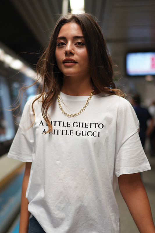 A Little Ghetto and Gucci Tee